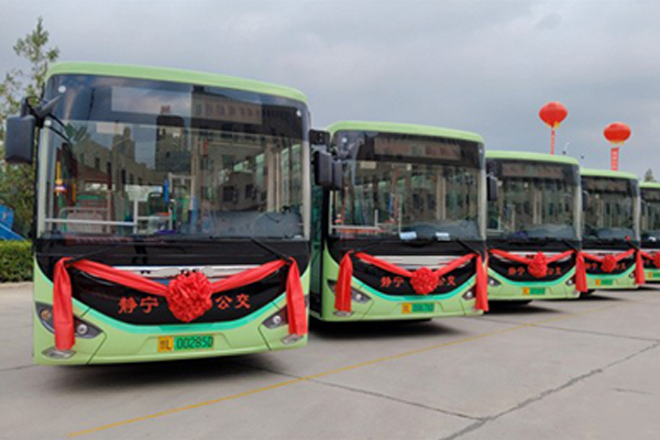 Higer Buses Deployed in Jingning, Gansu Province